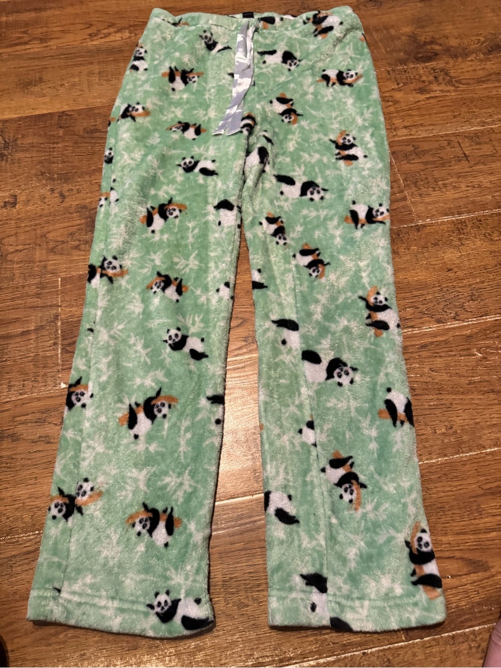 Charlotte Russe M fleece panda pajama / lounge pants